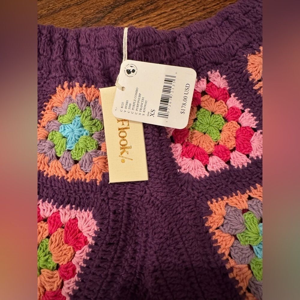 Free People Crochet Shorts Size XS - Picture 6 of 7